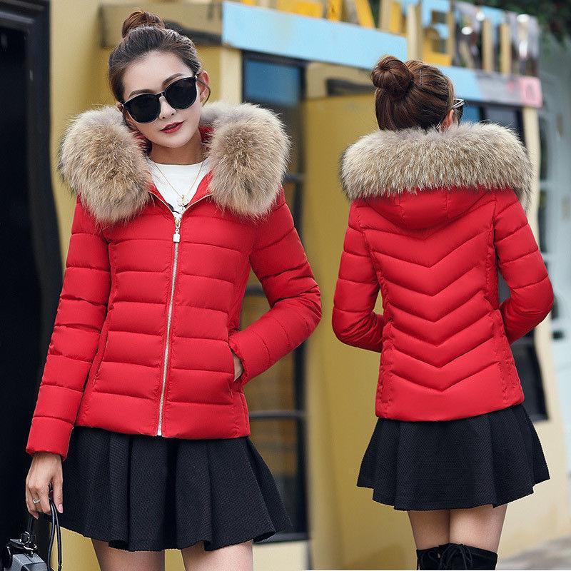 Premium Quality Winter Cotton Hooded Women Jacket Casual Slim Warm Padded Coat