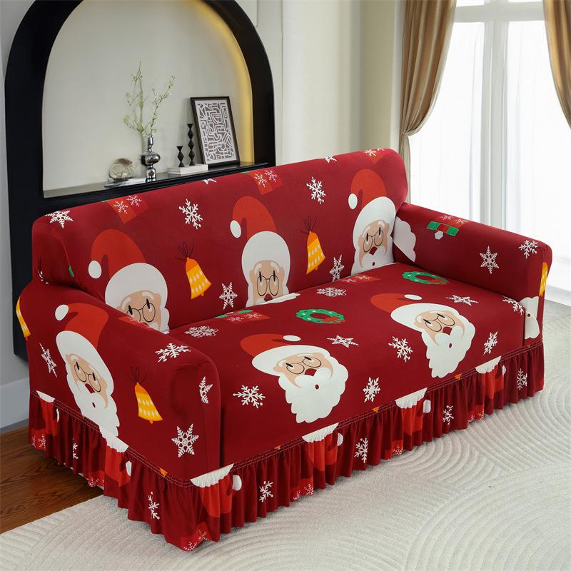 Skirt Sofa Cover Universal Elastic Sofa Cover All-Inclusive Universal Combination Sofa Cover