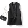Spring and Summer Women's Vest Korean Loose V-neck Vest Coat