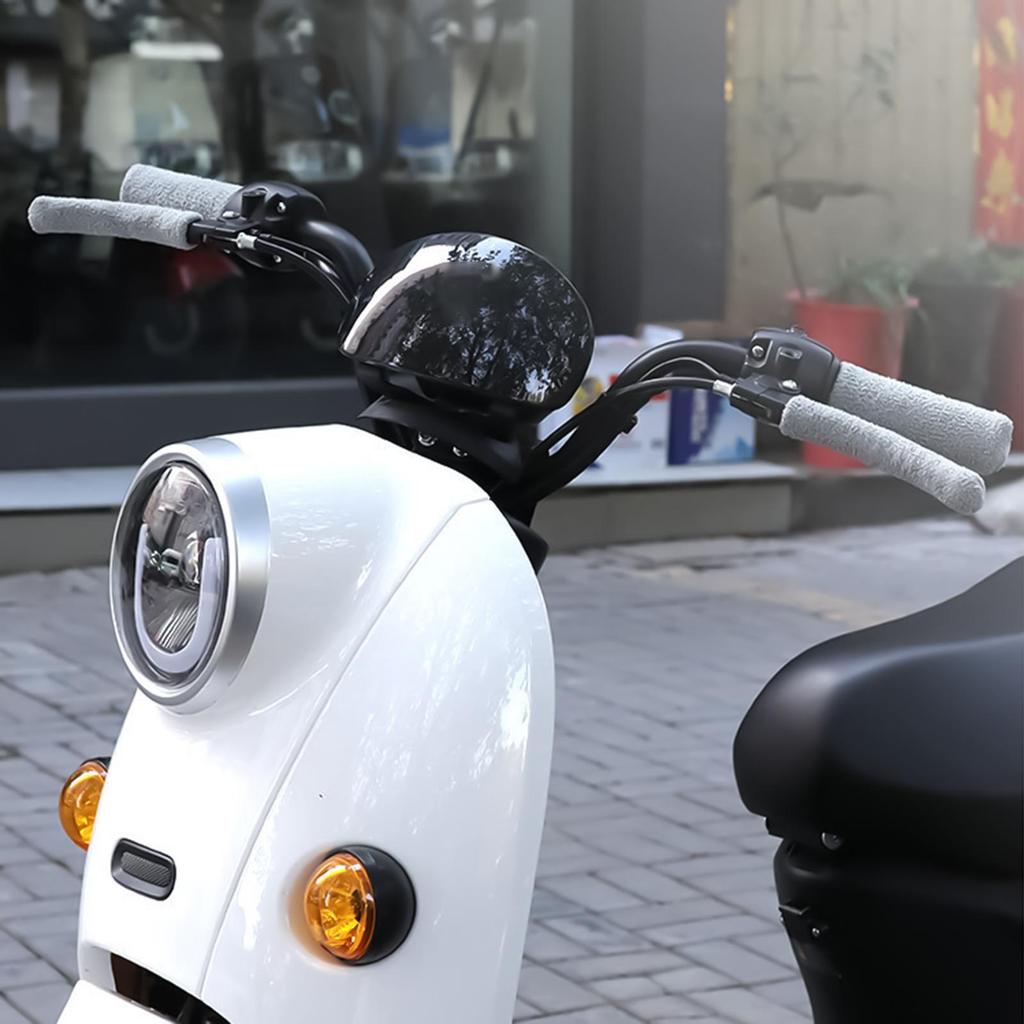 Motorrad-Handgriffbezüge Dehnbar Kaltwinter Lenker Bremshebelabdeckung Für Radfahren Für Abenteuer Pendeln Cruisen