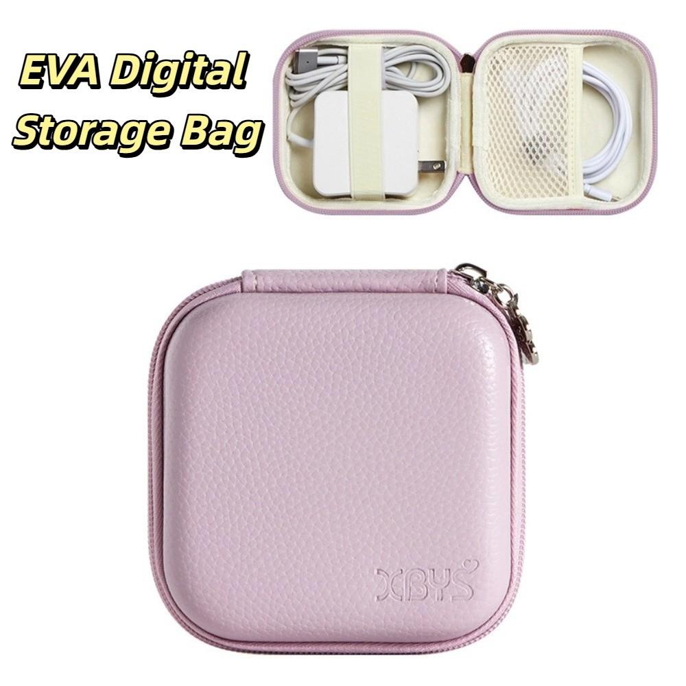 Shockproof EVA Digital Storage Bag Portable Data Cable Organizer Bag  Electronic Products