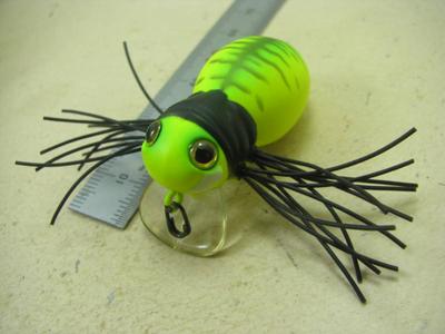 [USED] Jackall Hamakuru Spider Chart Topwater Jointed Bug Lure Rare Japan
