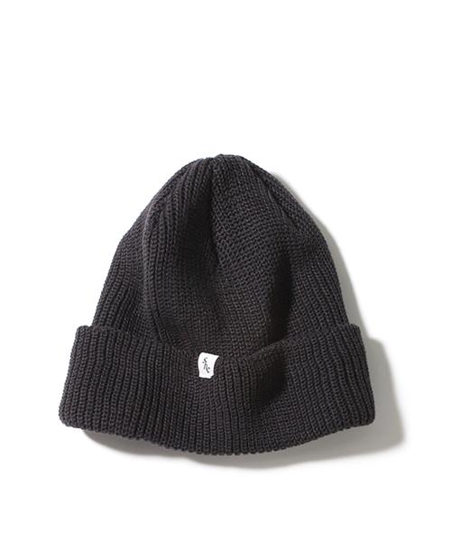 SUNDAY HOBBY CLUB Sunday Basic Short Beanie - Charcoal