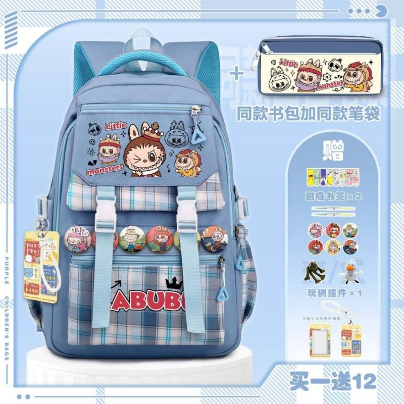 School bag, elementary school students, middle school students, grades 1 to 6, lightweight large-capacity backpack girls