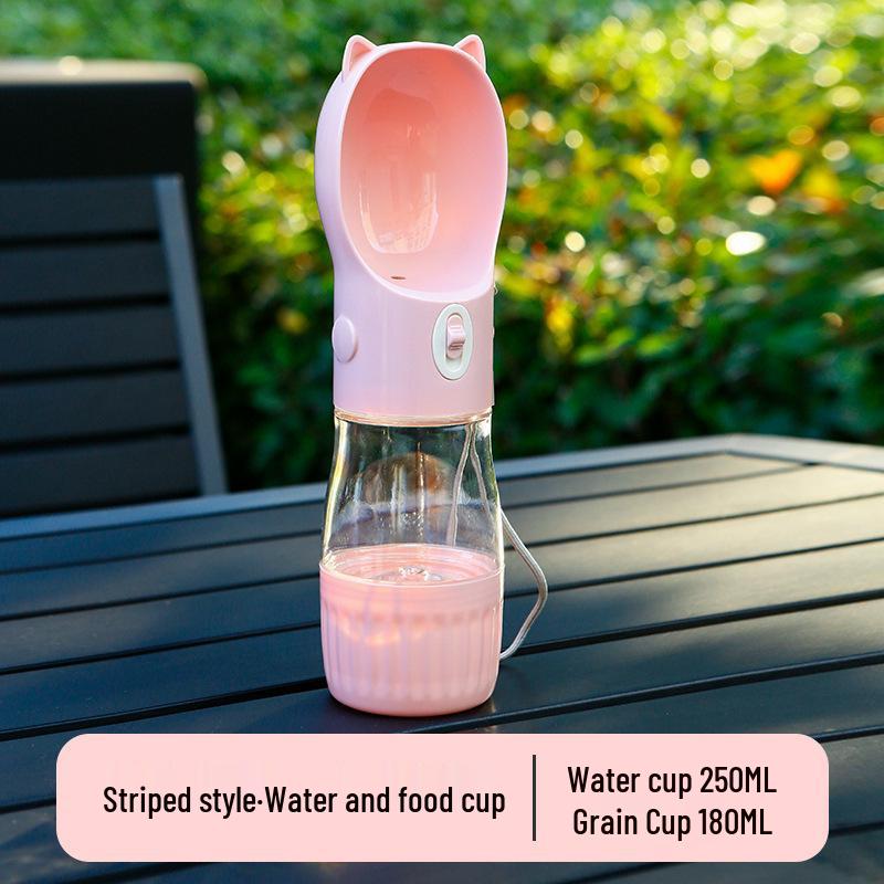 Portable Dog Water and Food Cup for Outdoor Walks