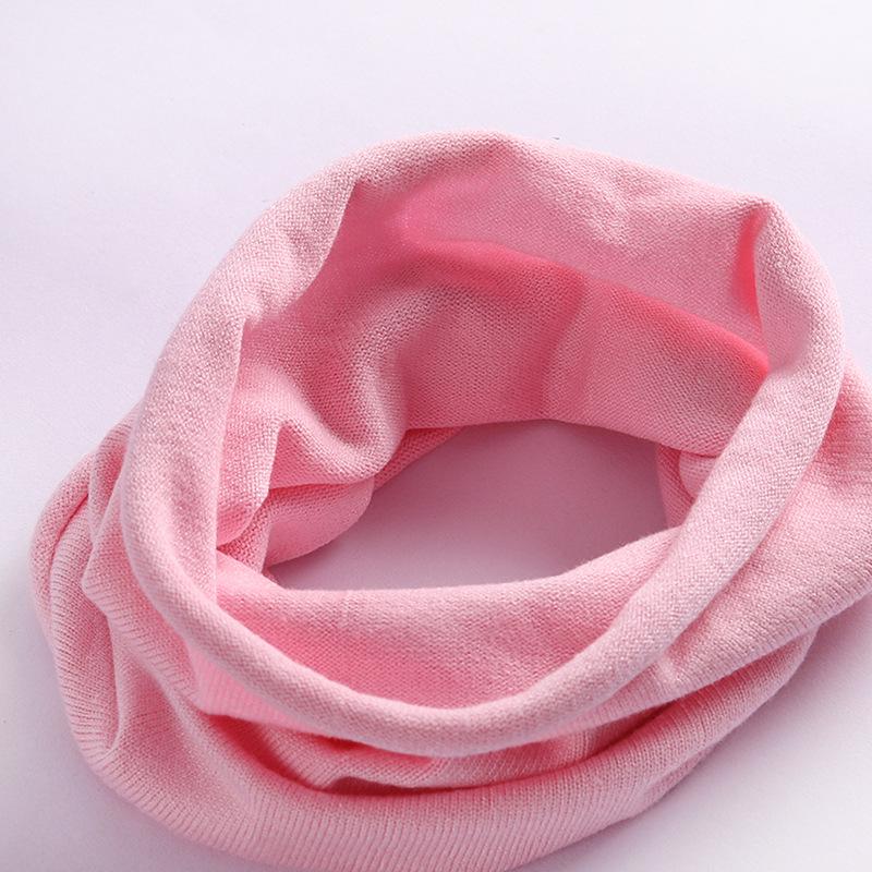 Unisex Strick-Nackenschal Snood Pullover für Frühling & Herbst - Einfarbige, Kälteschutz, Vielseitig