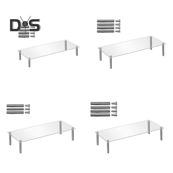 1 sada Smooth Edges Stojan na košíčky obdélníkový Užitečný narozeninový stojan na koláčky na dezerty