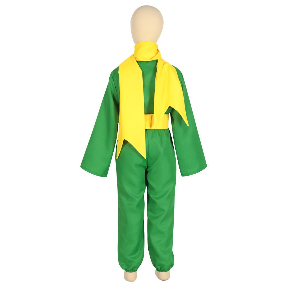 Anime Micul Prinț Verde Costum Cosplay Halloween Carnaval Ținute Adulți Copii Băieți Carnaval Cadou de Ziua de Naștere
