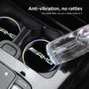 For A B C E G CLA W211 W203 W204 C260 E300L A200L GLC300 CLA AMG Series Car Cup Holder Mat Leather Water Coaster Decoration