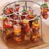 Efficient Skewer Stand Durable Skewers Rack for Pressure Cookers Perfect for Grilled Vegetables and Meats
