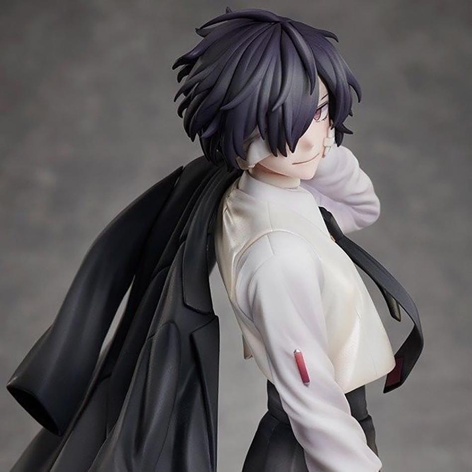 20cm Bungo Stray Dogs Anime Figures - Nakahara Chuya & Dazai Osamu Action Figures - Noodles Press PVC Collectible Toys Gifts