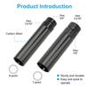 Small 6 Spline & 7 Spline Sockets Fuel Rim Lug Nut Key Wrench For Aftermarket Lugnuts 14X1.5, 14X2.0, 12X1.5, 12X1.25