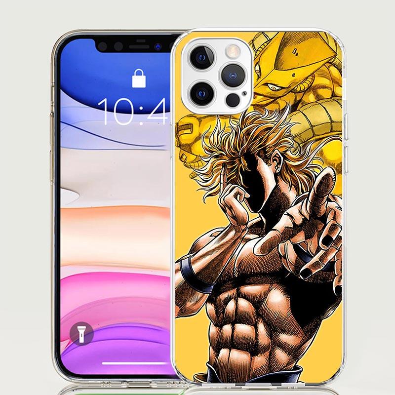 JoJo Adventure Dio Diego Brando Phone Case For iPhone 17 Air 16 15 Plus 11 14 Pro Max 13 Mini 12 7 8 + SE Pattern Art Customized