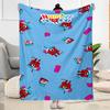 Colorful Creatures Pattern Flannel Blanket-Soft and Suitable for Sofas,Beds,Offices,Travel,All Seasons,Great Gift for Holidays and Birthdays.