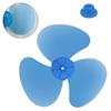 3 Leaves Fan Blade Plastic Fan Blade Home Cooling 8mm Diameter Central Round Hole Easy Installation Comfortable Cooling