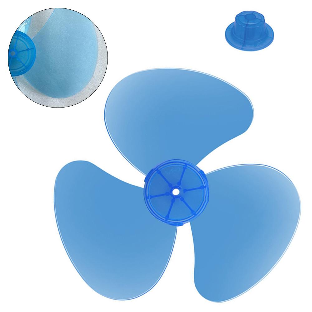 3 Leaves Fan Blade Plastic Fan Blade Home Cooling 8mm Diameter Central Round Hole Easy Installation Comfortable Cooling
