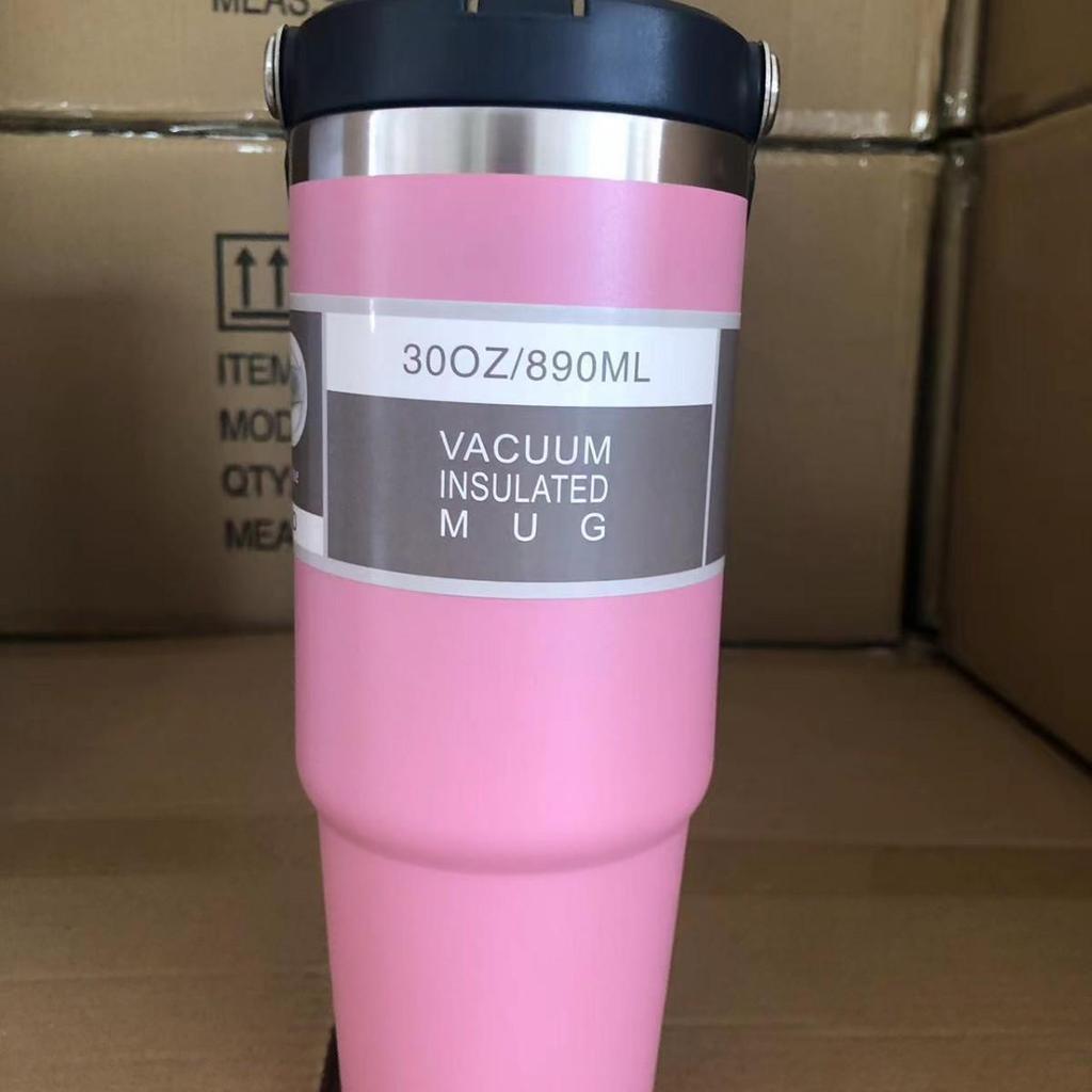 Premium Large-Capacity Stainless Steel Sports Thermos Cup - Portable and Car-Compatible