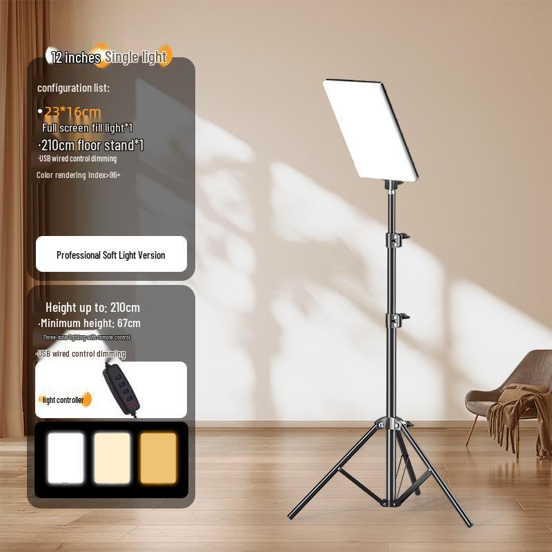Pro Stream & Fotografie LED-Softlicht für Indoor-Videos & Beauty-Aufnahmen