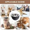 Magnetic Wall-Mounted Stainless Steel Dog Bowl, Anti-Spill Pet Food Bowl, Elevated Cat Bowl, Dishwasher Safe, Rust-Proof