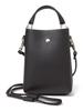 Ships Any 2-Way Square Mini Shoulder Bag 720040046 Black One Size