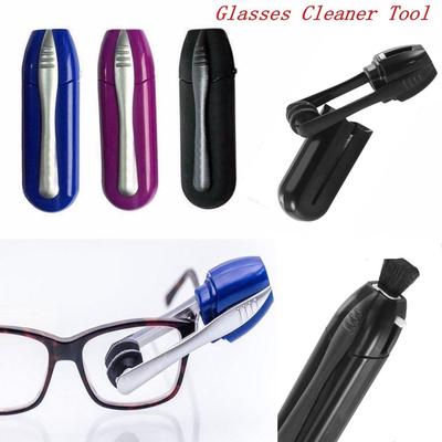 1PC Peeps Eyeglass Cleaner Brush Sunglass All In One Glasses Lens Cleaning Tool EMA