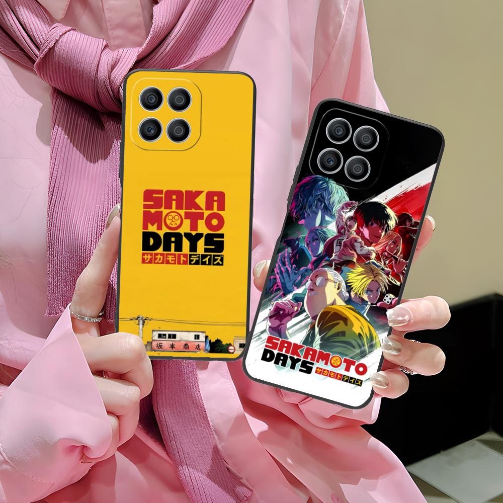 Sakamoto Days Mobile Phone Case for Honor 90 80 70 60 50 30 20 10 9 8 7 Pro S SE Lite 5G Colorful Printing Cover Pretty Cover