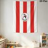 Sparta Rotterdam  Wall Hanging Printed Fabric Blanket Decorative Tapestries for Bedroom Living Room Home Decor