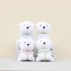 Soft And Cuddly Plush Dog Keychain Cute Dog Figurine Bag Accessory In Multiple Colors