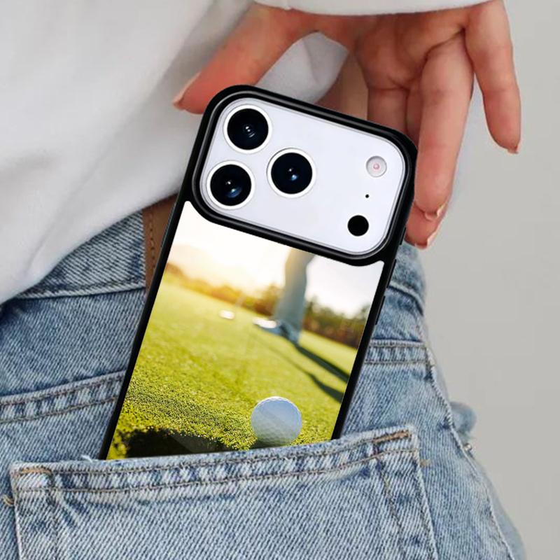 

Golf Course Field Phone Case for iPhone 16e 15 14 13 12 17 Pro Max Plus Air 17pro Cover Coque iPhone17 Pro