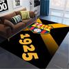 Tappeto Barcelona SC per Soggiorno Camera da Letto Casa Decorazione Divano, Tappetino Antiscivolo per Giochi Bambini