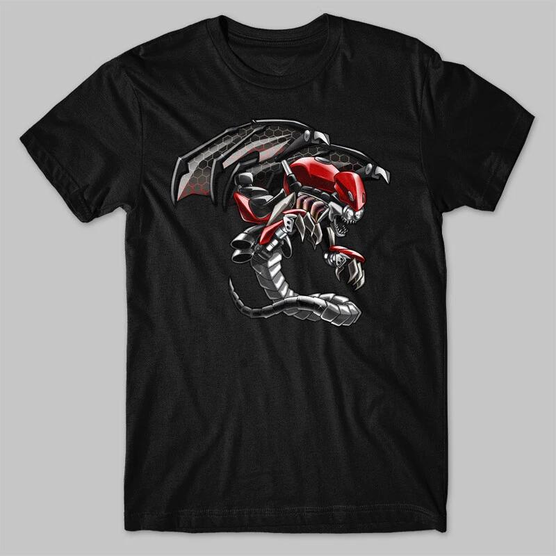 Black men s and women s T-shirt Triumph Roket 3 GT R TFC - Motorcycle XXL