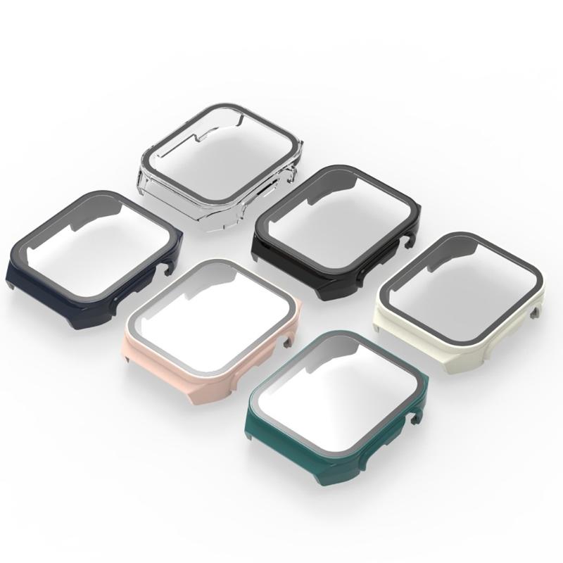 Screen Protector Case for Watch Waterproof Hard PC Bumper Protective Cover Antiscratch