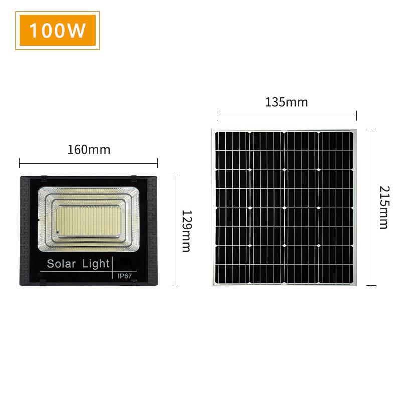 New Solar Light Outdoor Lighting 30W-500W Garden Light Indoor and Outdoor Super Bright Extra High Power Solar Floodlight
