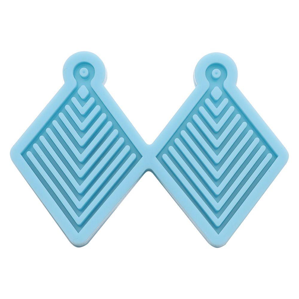 Jewelry Casting Mould Silicone Earrings Mold Epoxy Resin Mold Ear Studs Keychain Pendant