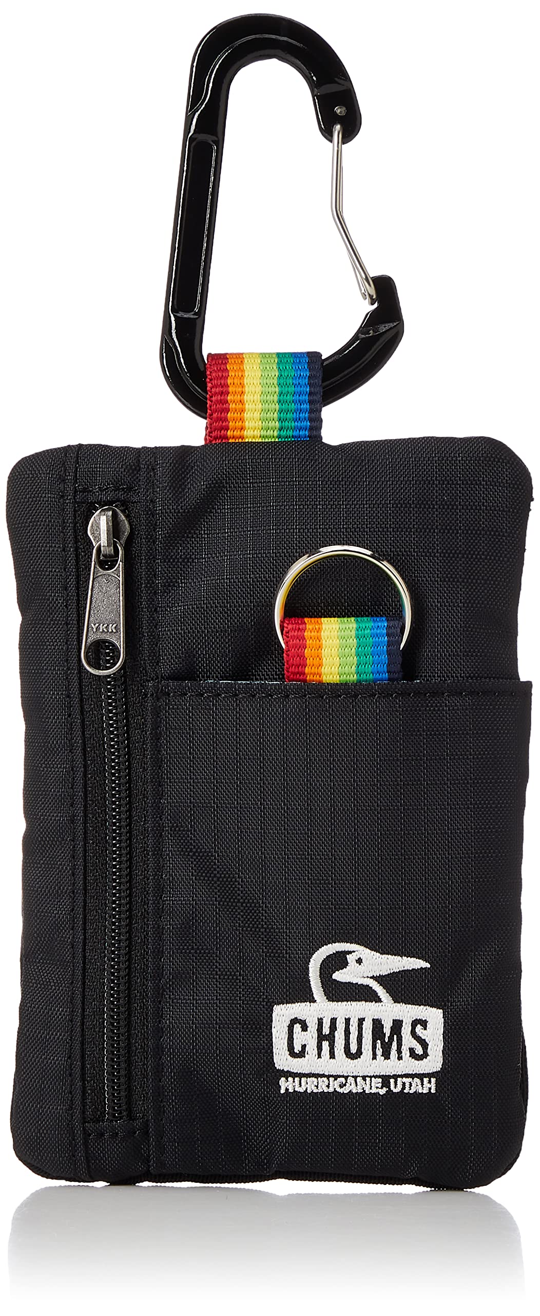 

Spring Dale Key Coin Case Black Rainbow [Chums] Men s CH60-3552