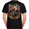 Free To Ride Memorial USA Motorrad Biker T-Shirt kein Harley