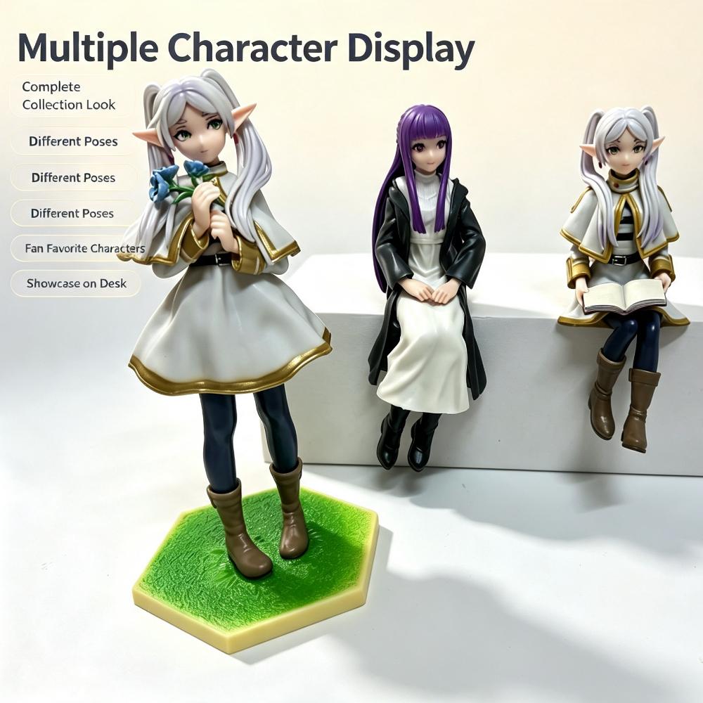 Noodle Stopper Sousou no Frieren Anime Girl Figure Frieren Beyond Journey's End Action Figure Collectible Model Toys