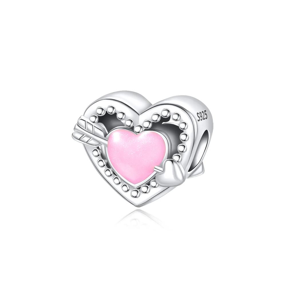Original Copper Heart-Shaped Flower Butterfly Animal Pendant Rubik'S Cube Bead Fit Diy Exquisite Jewelry Women Gift