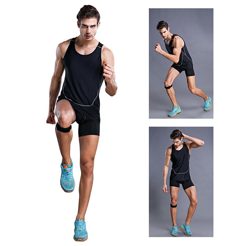1 Piece Knee Patellar Tendon Knee Support Strape Brace Adjustable Shock Absorption Compression Knee Pad Sleeve For Basketball