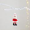Holiday Season Cloth Christmas Angel Skirt Shape Hanging Pendants Angel Girl Pendant Cute Toy Pendant Tree Decorations
