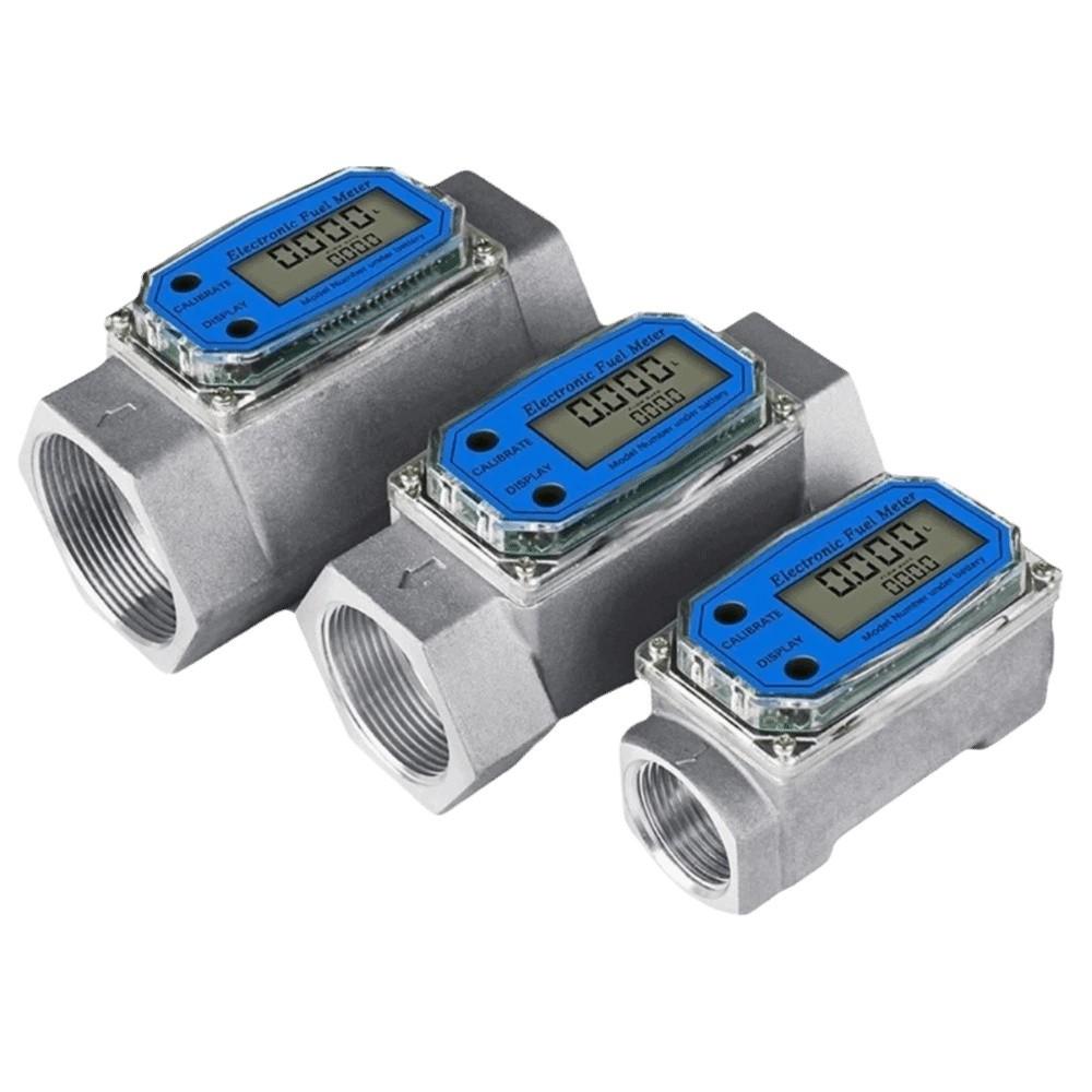 Aluminum Zinc Zinc Alloy Digital Flow Meter High Precision Electronic Flow Meter  Liquid Measurement