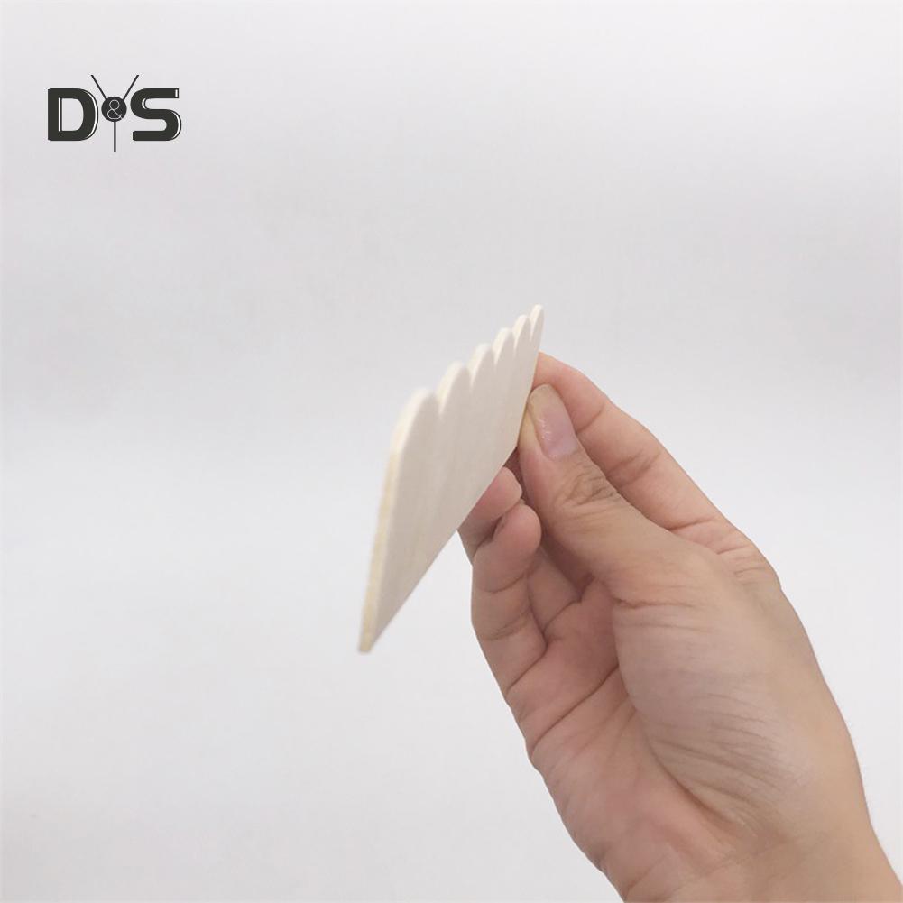 Bláto v oku Dřevěné střešní tašky domeček pro panenky Doplněk pro miniaturní malování pokojíčku vlastními rukama