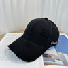 Spring And Autumn Women Wear Letter Hard Top Baseball Cap, Hole, Fashion Trend Versatile Temperament Cap