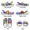 Women Men Printed EVA Clogs Lightweight Breathable Slip On Garden Beach Pool Bathroom Home Casual Sandals Indoor Outdoor Wear