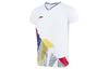 Men's T-Shirt Li-Ning Li Ning Badminton Collection T Shirt Unisex White