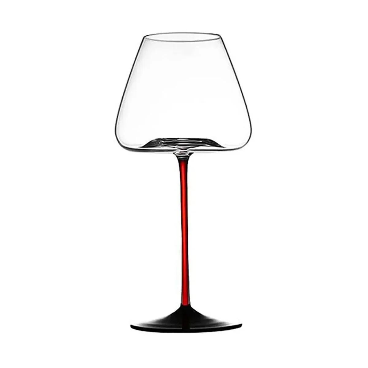 1pc Champagne Goblet, Red Wine Crystal Glass, Elegant Burgundy Wine Large Glass, Perfect For Cocktail for daily use