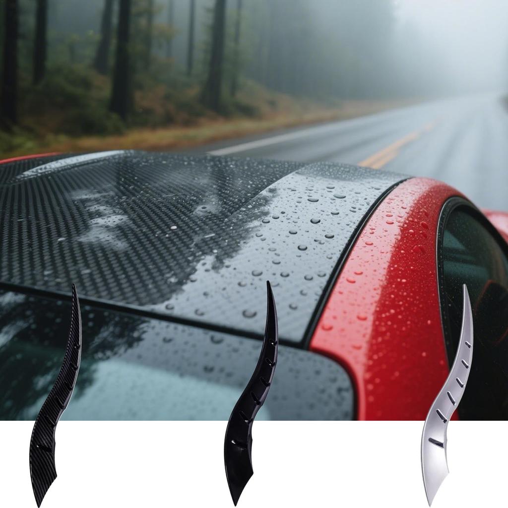 Roof Decoration For Car Vehicle Roof Ornament Dragon Horn Decorative Auto Accessories 2 Pieces For Truck Sedan SUV RV Halloween