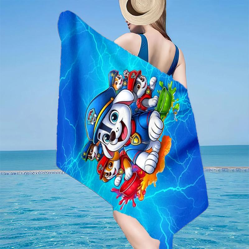 Space Patrol Pals Beach Towel, Super Soft Microfiber, Gift for Her/Him, Birthday, for Pool, Beach, Travel, Home Decor Fan gifts
