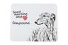 Greyhound, English Greyhound - Mouse Pad with Print, Personalized Dog-themed Mouse Pad, Unique Gadget for an Office Worker by Art-Dog Brand