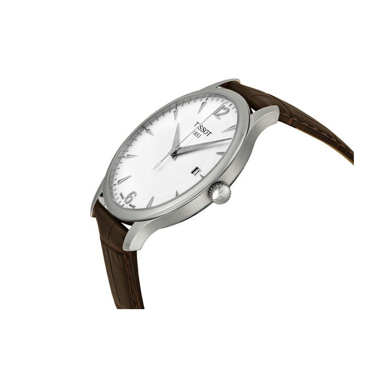 Tissot Junya Kollektion Quarzuhr Herrenuhr 42mm Weißes Zifferblatt Edelstahlgehäuse T063.610.16.037.00